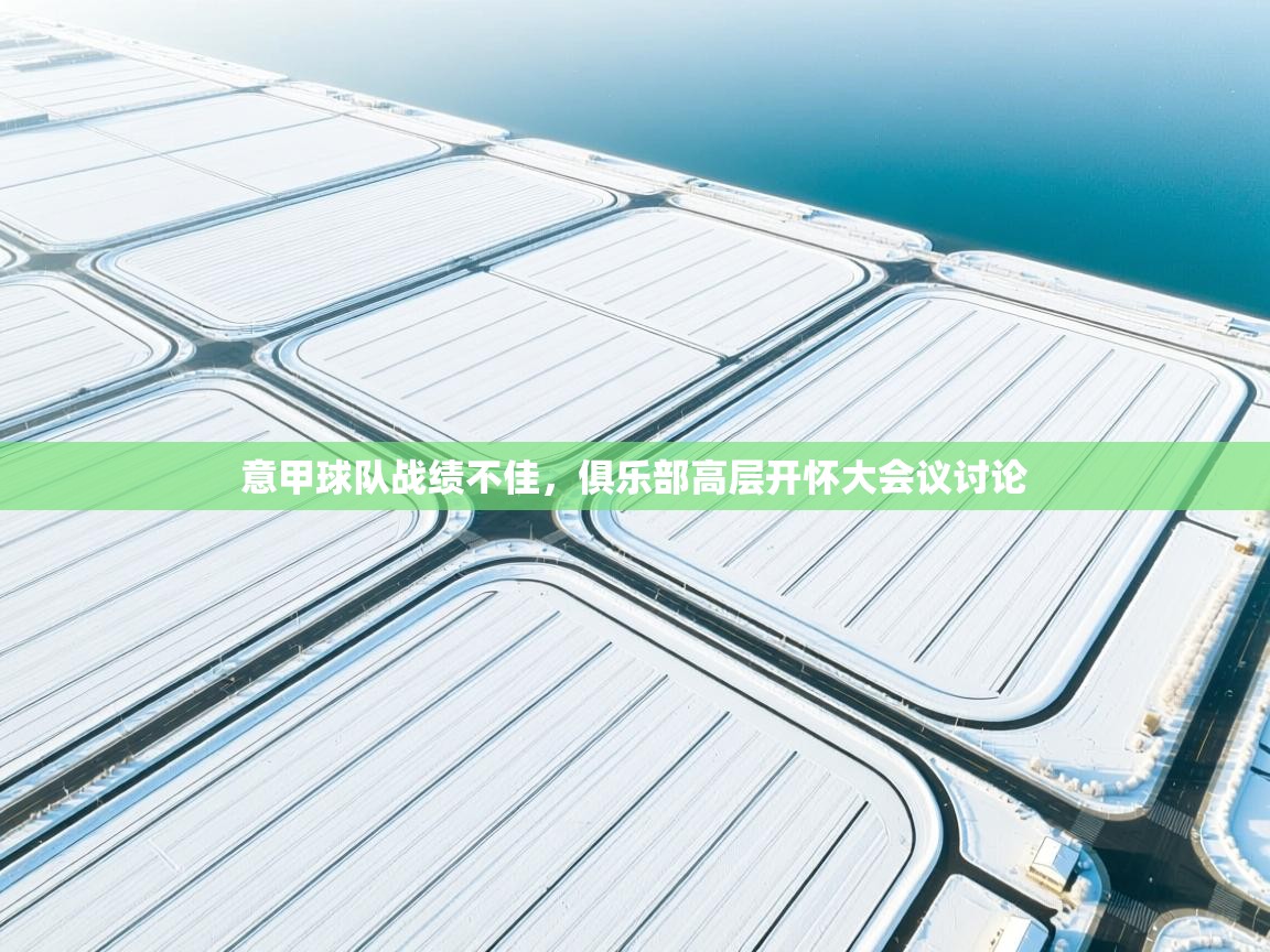 意甲球队战绩不佳，俱乐部高层开怀大会议讨论  第1张